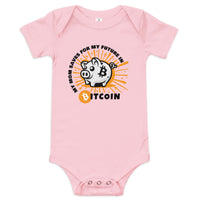 Load image into Gallery viewer, Piggy Bank (Mom) Bitcoin Infant One Piece-fomo21
