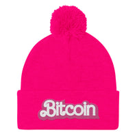 Load image into Gallery viewer, In The Bitcoin World Pom-Pom Beanie - fomo21
