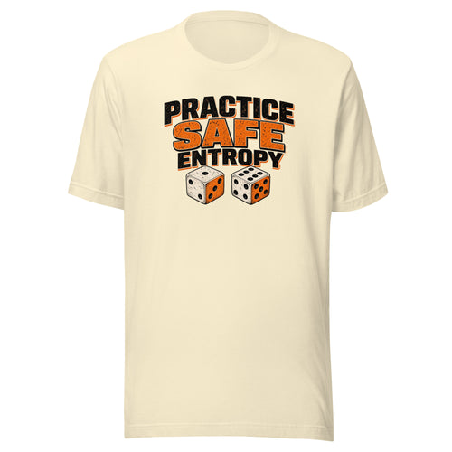 Practice Safe Entropy Bitcoin T-Shirt-fomo21