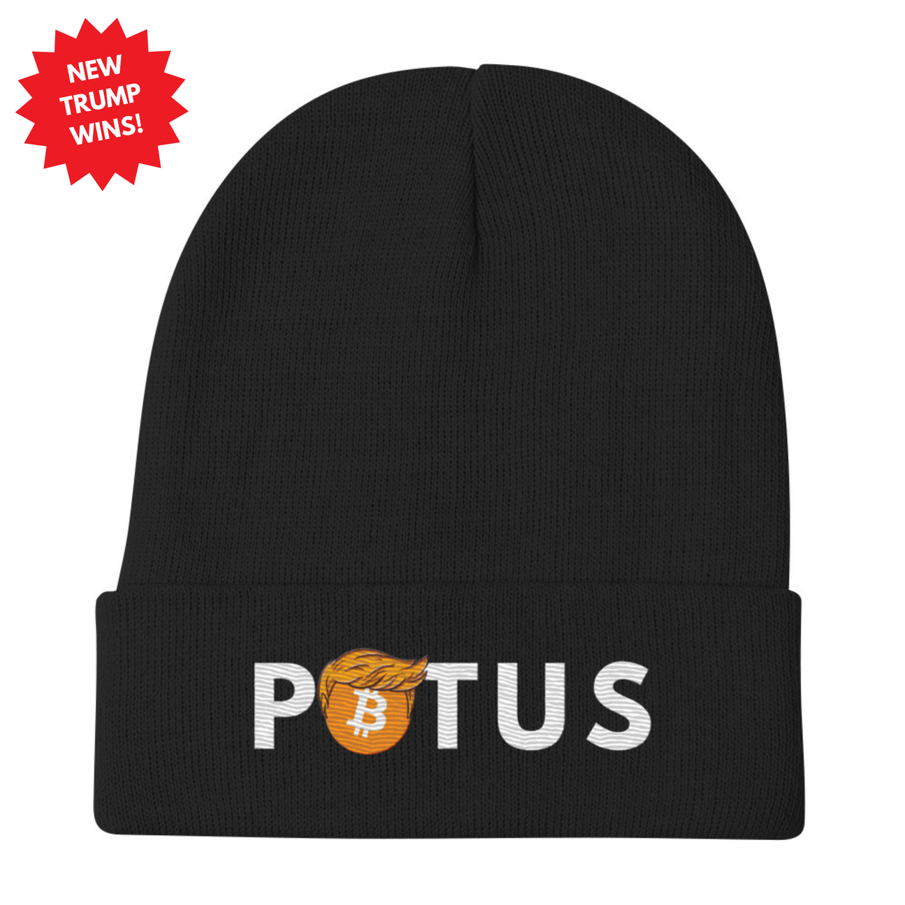 Trump Bitcoin Beanie