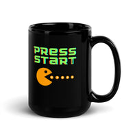 Load image into Gallery viewer, Press Start Bitcoin Coffee Mug-fomo21
