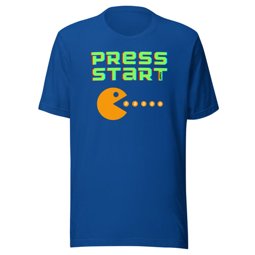 Press Start Bitcoin T-Shirt-fomo21