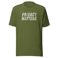 Load image into Gallery viewer, Privacy Matters Fingerprint Pattern T-Shirt-fomo21
