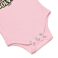 Load image into Gallery viewer, Problem Solved Bitcoin Superhero Infant One Piece-Infant One Piece-fomo21
