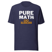Load image into Gallery viewer, Pure Math (Infinity) Bitcoin T-Shirt-fomo21
