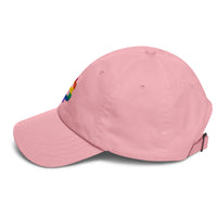 Load image into Gallery viewer, Rainbow Bitcoin B Dad Hat-Dad Hat-fomo21
