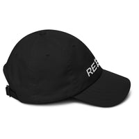 Load image into Gallery viewer, Rebel Bitcoin B (White Embroidery) Dad Hat-Dad Hat-fomo21
