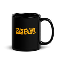 Load image into Gallery viewer, Rebel Bitcoin Coffee Mug-Coffee Mug-fomo21
