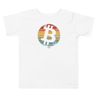 Load image into Gallery viewer, Retro Bitcoin Toddler T-Shirt-fomo21

