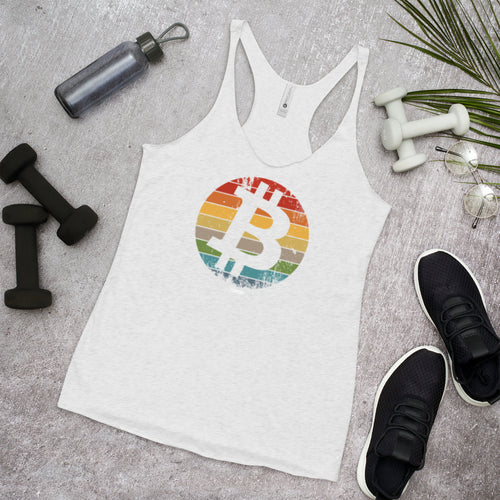 Retro Bitcoin Women's Tank Top-fomo21