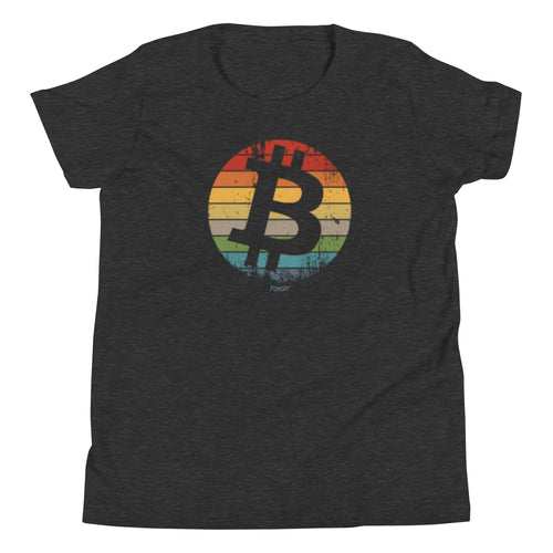 Retro Bitcoin Youth T-Shirt-fomo21