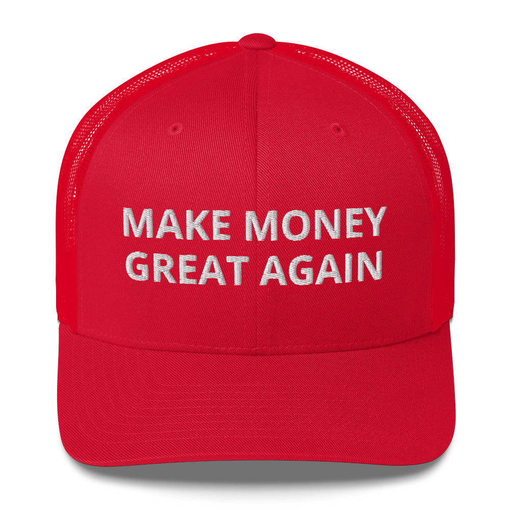 Make Money Great Again Bitcoin Trucker Hat | fomo21