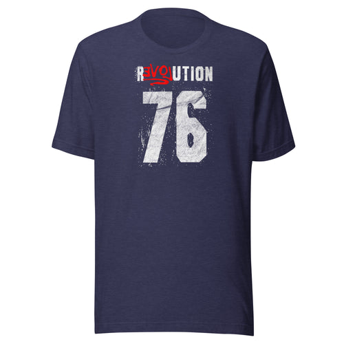 Revolution 76 Graffiti Varsity T-Shirt-fomo21