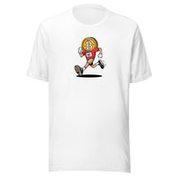 Load image into Gallery viewer, Running Bitcoin T-Shirt-fomo21
