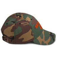 Load image into Gallery viewer, Satoshi 21 (Orange Embroidery) Bitcoin Dad Hat-fomo21
