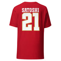 Load image into Gallery viewer, Satoshi 21 Panther Bitcoin Hockey T-Shirt-fomo21
