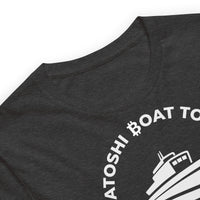 Load image into Gallery viewer, Satoshi Boat Tour Bitcoin T-Shirt-fomo21
