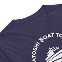 Load image into Gallery viewer, Satoshi Boat Tour Bitcoin T-Shirt-fomo21
