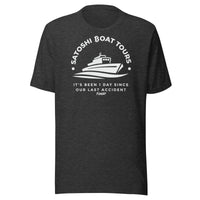 Load image into Gallery viewer, Satoshi Boat Tour Bitcoin T-Shirt-fomo21
