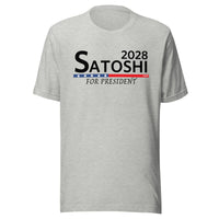 Load image into Gallery viewer, Satoshi For President 2028 Bitcoin T-Shirt-fomo21
