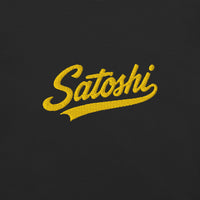 Load image into Gallery viewer, Satoshi Gold Bitcoin Embroidered T-Shirt-fomo21
