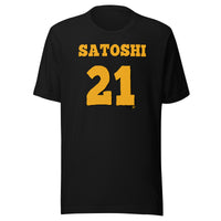 Load image into Gallery viewer, Satoshi Legend 21 Jersey Bitcoin T-Shirt-fomo21
