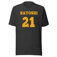 Load image into Gallery viewer, Satoshi Legend 21 Jersey Bitcoin T-Shirt-fomo21

