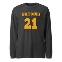 Load image into Gallery viewer, Satoshi Legend 21 Long Sleeve T-Shirt-Long Sleeve T-Shirt-fomo21
