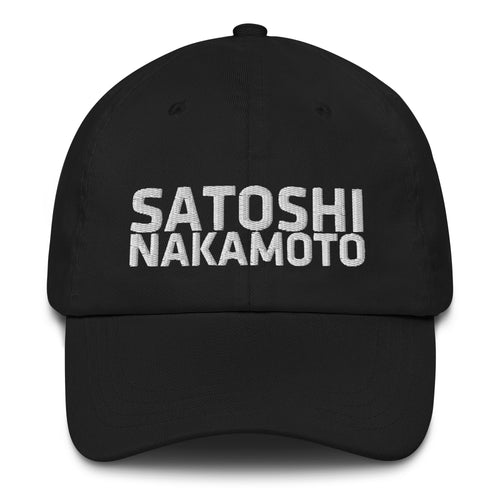 Satoshi Nakamoto Bitcoin Dad Hat-fomo21