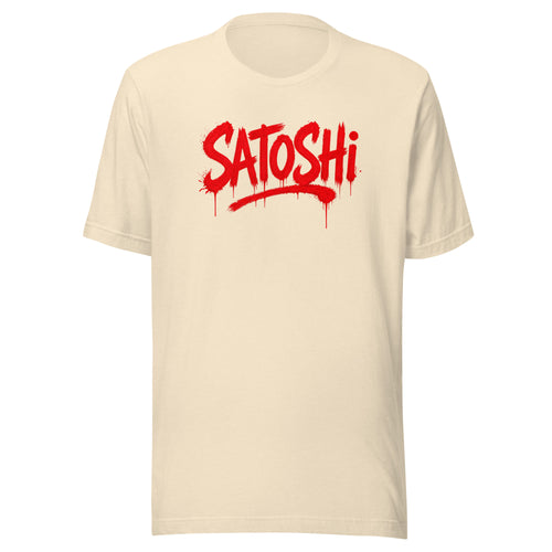 Satoshi Red Rebellion Bitcoin T-Shirt-fomo21