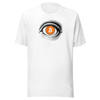 Load image into Gallery viewer, Satoshi's All-Seeing Eye Bitcoin T-Shirt-T-Shirt-fomo21
