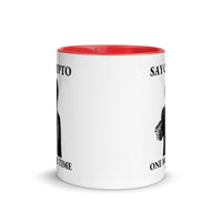 Load image into Gallery viewer, Say Crypto One More Time Bitcoin Coffee Mug-fomo21
