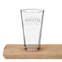 Load image into Gallery viewer, Make Money Great Again 2024 Bitcoin Pint Glass - fomo21
