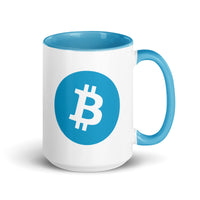 Load image into Gallery viewer, Simple B Bitcoin Coffee Mug-Coffee Mug-fomo21
