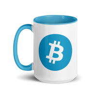 Load image into Gallery viewer, Simple B Bitcoin Coffee Mug-Coffee Mug-fomo21
