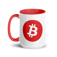 Load image into Gallery viewer, Simple B Bitcoin Coffee Mug-Coffee Mug-fomo21
