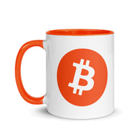Load image into Gallery viewer, Simple B Bitcoin Coffee Mug-Coffee Mug-fomo21
