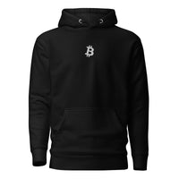 Load image into Gallery viewer, Simple B Bitcoin Embroidered Hoodie Sweatshirt-Embroidered Hoodie Sweatshirt-fomo21
