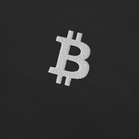 Load image into Gallery viewer, Simple B Bitcoin Embroidered T-Shirt-fomo21
