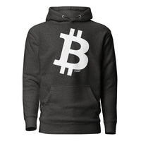 Load image into Gallery viewer, Simple B Bitcoin Hoodie Sweatshirt-Pullover Hoodie Sweatshirt-fomo21
