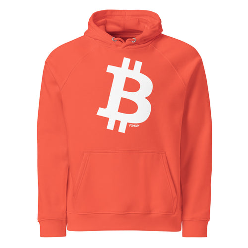 Simple B Bitcoin Orange Hoodie Sweatshirt-fomo21