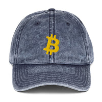 Load image into Gallery viewer, Simply Bitcoin Vintage Hat-fomo21
