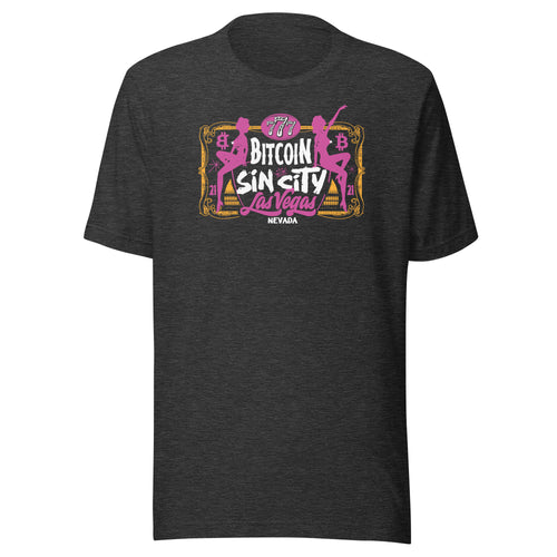 Sin City Las Vegas Bitcoin T-Shirt-fomo21