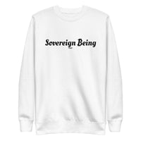 Load image into Gallery viewer, Sovereign Being Bitcoin B Crewneck Sweatshirt-fomo21
