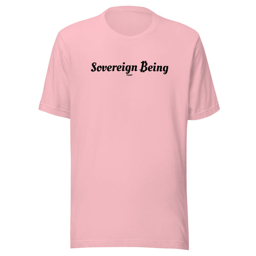 Sovereign Being Bitcoin B T-Shirt-fomo21