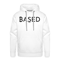 Load image into Gallery viewer, Based Bitcoin Hoodie Sweatshirt - white
