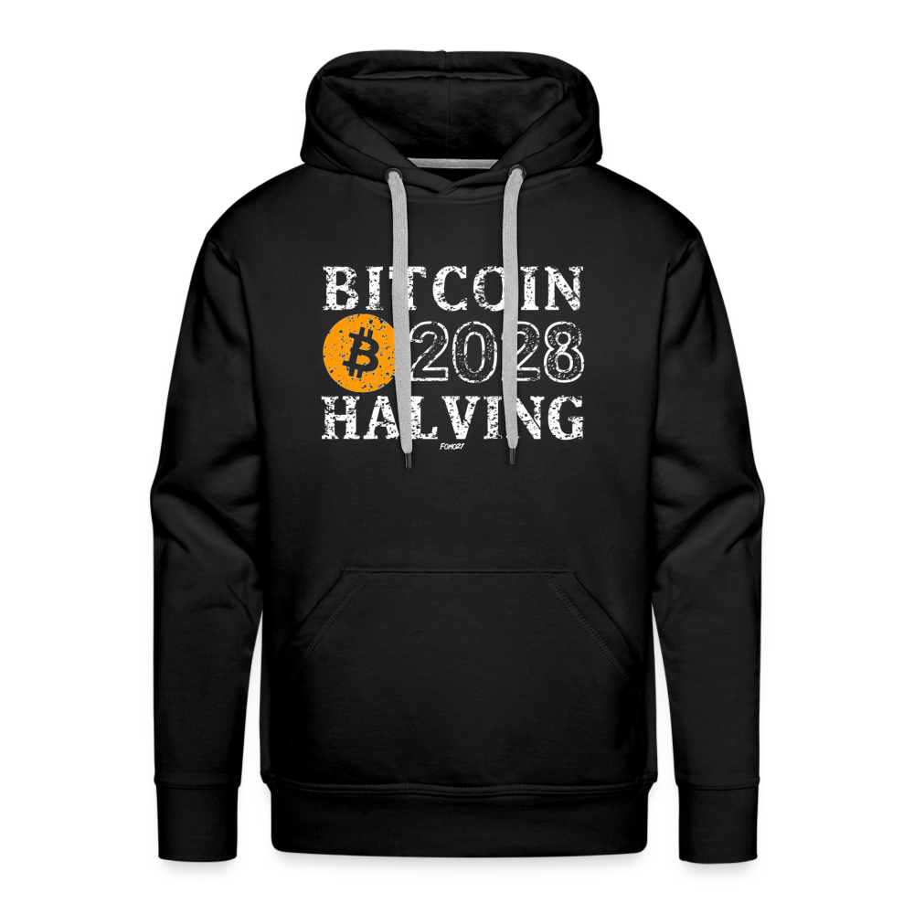 The Halving 2028 Bitcoin Hoodie Sweatshirt - black