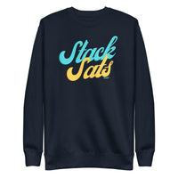 Load image into Gallery viewer, Stack Sats Bitcoin Crewneck Sweatshirt-fomo21
