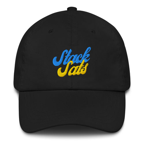 Stack Sats Bitcoin Dad Hat-fomo21