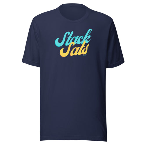 Stack Sats Bitcoin T-Shirt-fomo21